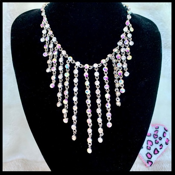 Ivana Trump Crystal Necklace & Earring Set - Picture 2 of 7